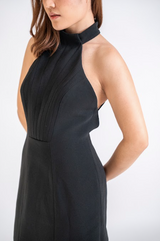 Halter Neck Construct Gown