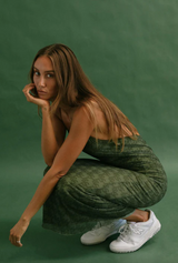 Demi Mesh Maxi Dress