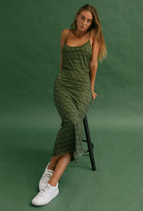 Demi Mesh Maxi Dress