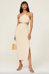 Iris Halter Midi Dress