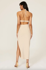 Iris Halter Midi Dress