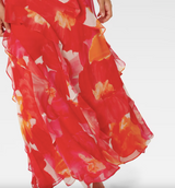 Daisy Asym Scarf Midi Dress