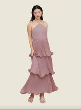 Pleated Tier Dress