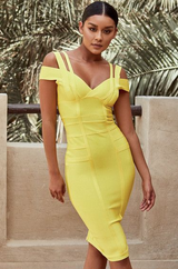 Mimi Dress (Yellow)