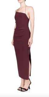Andy Asymmetric Midi Dress