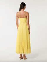 Hartford Pleated Midi Dress