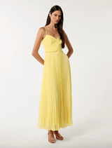 Hartford Pleated Midi Dress