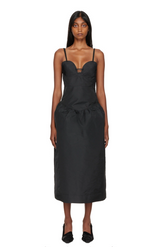Bustier Midi Dress