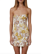 Mini Tube Floral Dress