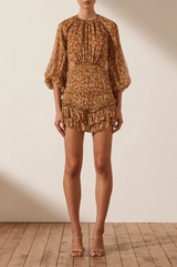 Sunset Cut Out Backless Mini Dress
