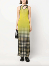 Mesh Tank Midi Dress