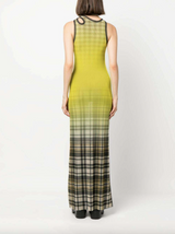 Mesh Tank Midi Dress