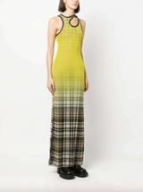 Mesh Tank Midi Dress