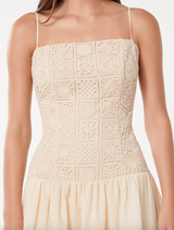 Cara Crochet Midi dress