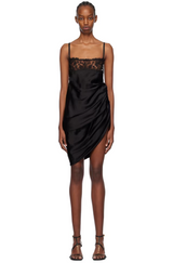 Les Sculptures La Sauded Brodee Minidress