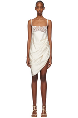 Les Sculptures La Sauded Brodee Minidress