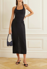 Yana Linen Midi Dress