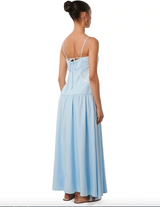 Arabelle Petite Applique Linen Midi