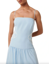 Arabelle Petite Applique Linen Midi