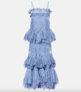 Eden Ruffled Lace Gown