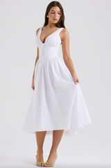 Emmelina Cotton Corset Sundress