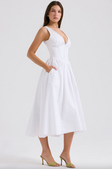 Emmelina Cotton Corset Sundress