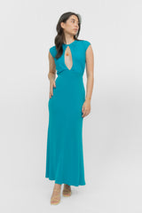 Cap Sleeve Maxi Dress