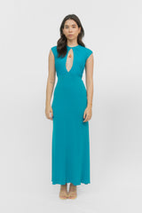 Cap Sleeve Maxi Dress