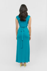 Cap Sleeve Maxi Dress