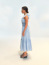 Iris Gingham Dress