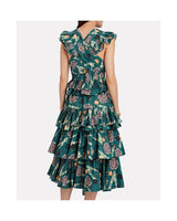 Aurora Ruffled Poplin Dress
