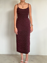 Polka Dot Midi Dress