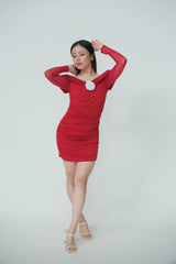 Off Shoulder Mini Dress