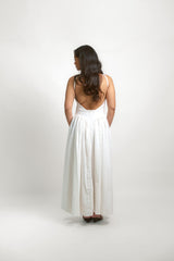 Halter Neck Rose Detail Dress