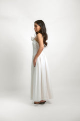 Halter Neck Rose Detail Dress