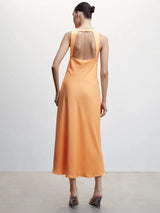 Clementine Back Cutout Midi Dress