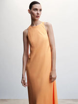 Clementine Back Cutout Midi Dress