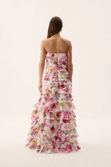 Fleur Pleated Gown
