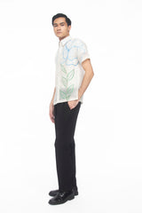 Blue Sampaguita Barong