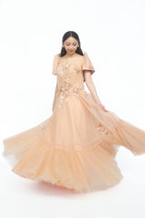 CM Beige Terno Gown