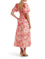 Quinni Twist Front Midi Dress