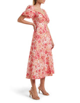 Quinni Twist Front Midi Dress